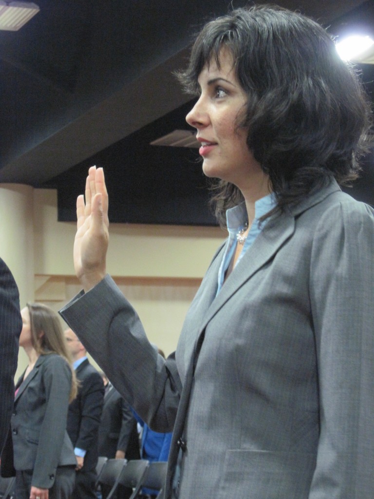 Sworn into the CA state bar